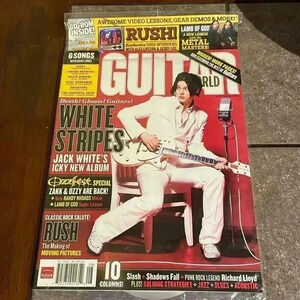 Unopened Guitar World August 2007 Magazine